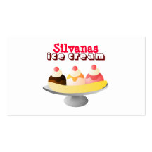 banana split Business Cards