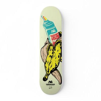 BANANA SYSTEM SKATE BOARD by turbokolor