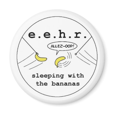 Banana Trapeze Magnets by ebichu64