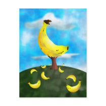 Banana Tree Post Card