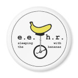 Banana Unicyclist magnets