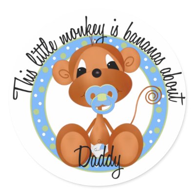 Bananas About Daddy Sticker by MishMoshTees