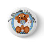 Bananas About Grandma Pinback Button