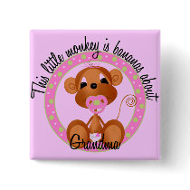 Bananas About Grandma - pink Tshirts and Gifts