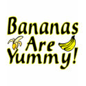 Bananas Are Yummy t-shirts