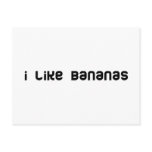 Bananas cool humour! postcards