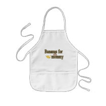 Bananas for mummy apron