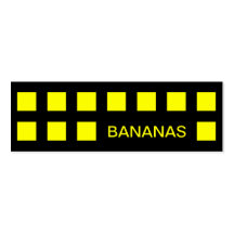 BANANAS (mod squares) Business Card