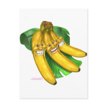 bananas postcard