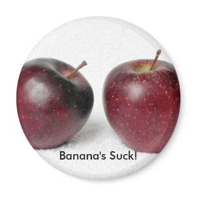 Banana's Suck! Refrigerator Magnets by nightmare7darkangel