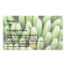 Bananas Tree Business Card Template