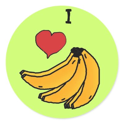 bananasreality, heartapplication, I Stickers by jenniekurono