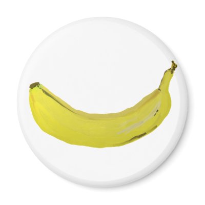 Banane Kühlschrankmagnet by AndreaMeyer