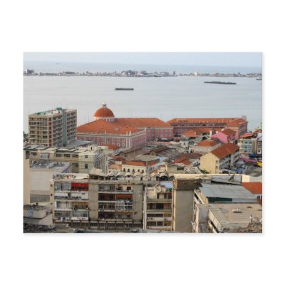 Banco Nacional de Angola Post Card by travelfreak