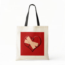 Band Aid Heat Canvas Bags