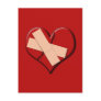Band Aid Heat Postcard