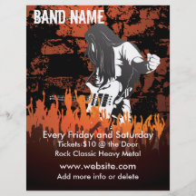 Band Concert Music Flyer