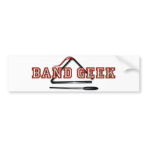 Band Geek bumper sticker