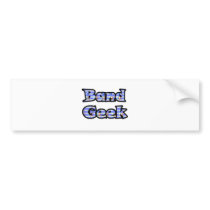 band geek bumper sticker