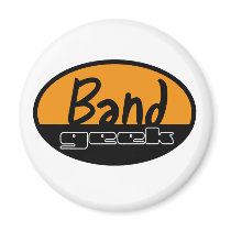 Band Geek Refrigerator Magnet