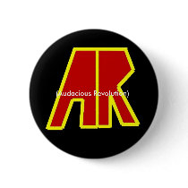Band Logo, (Audacious Revolution) Button