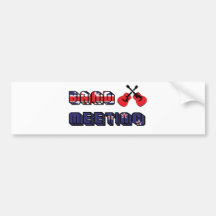 Band Meeting Murray Bumper Stickers