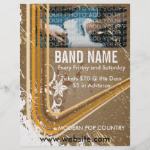 Band Name Music Flyer 3
