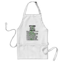 Band Nerd Top 10 Aprons