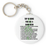 Band Nerd Top 10 Key Chain
