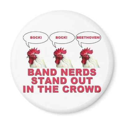 Band Nerds Stand Out Magnet by MarchingBand