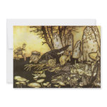 Band of Workmen by Arthur Rackham invitations