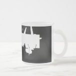 Band On Stage Concert Silhouette B&W Mugs