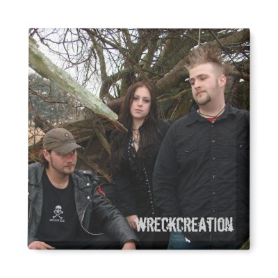Band Photo Magnet by Wreckcreation
