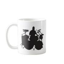 band silioutte coffee mugs