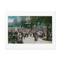 Band Stand, Central Park, NYC Post Cards