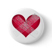 Bandage Wounded Heart Button
