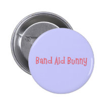 Bandaid Bunny Nurse Gifts buttons