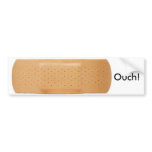 bandaid, Ouch! bumper stickers