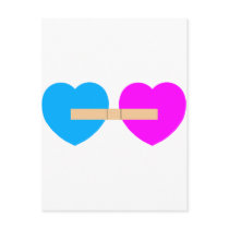 Bandaide Love Post Cards