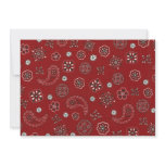 Bandanna invitations
