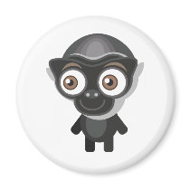 Banded Leaf Monkey - My Conservation Park Magnets