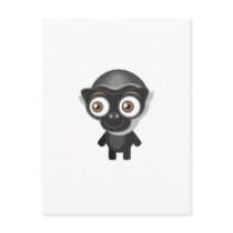 Banded Leaf Monkey - My Conservation Park Postcards