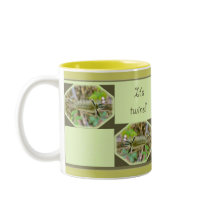 Banded Tussock Moth It's Twins New Baby Mug