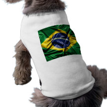 bandeira brasil, copa 2010 pet clothes