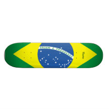 Bandeira do Brasil Skates