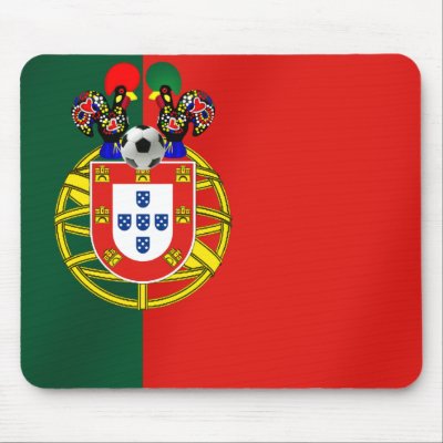 Bandeira Portuguesa Classica por Fás de Portugal Mouse Pads by SeleccaoPortuguesa