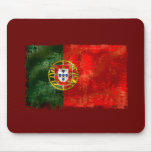 Bandeira Portuguesa - Estilo retro Mousepad