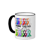 Banding Together For A Cure For All Cancers Mugs