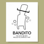 Bandito's Death Poster posters