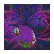 Bands Stretched Canvas Print